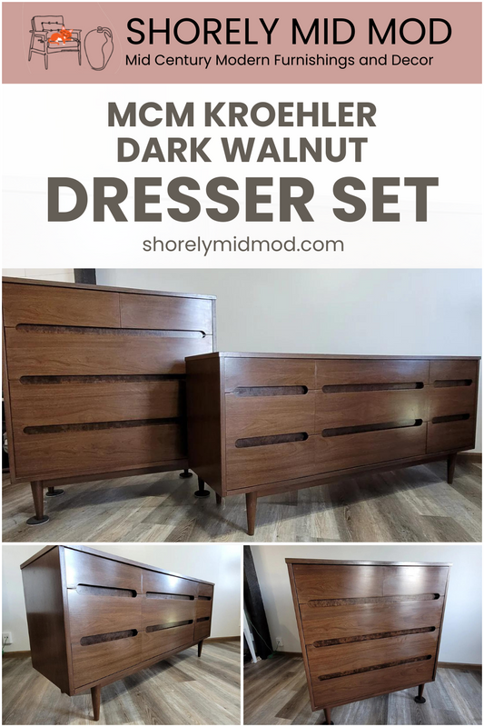 Interior Design with Mid-Century Modern and Vintage Furnishings